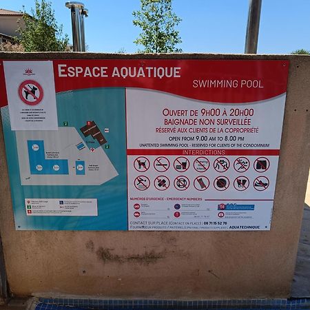 Le Soleil D Eugenie Appartement Dans Residence Avec Piscine Commune Pres De Carcassonne Olonzac Eksteriør bilde